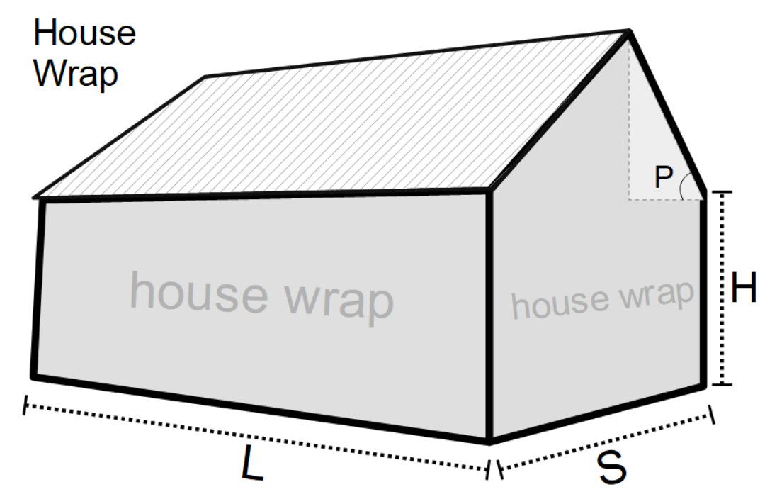 House wrap diagram